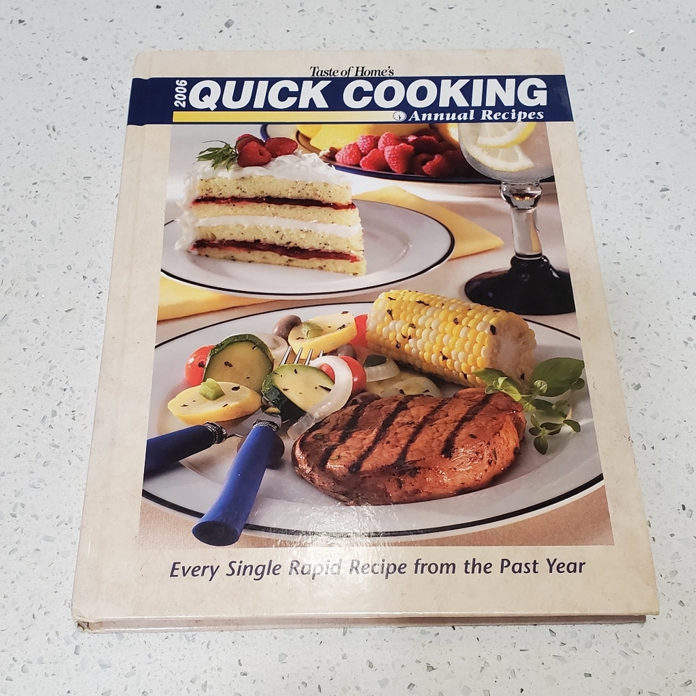 ❤️ Quick Cooking Annual Recipes Cookbook 2003